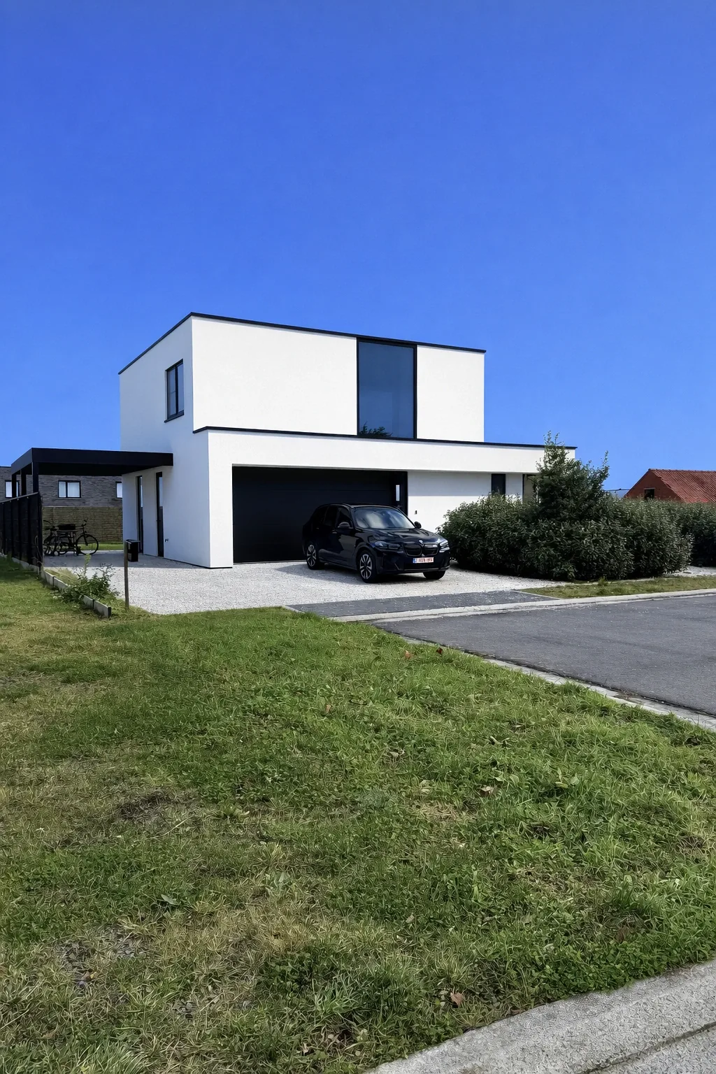 Witte crepi na zachte reiniging project crepi huis 14